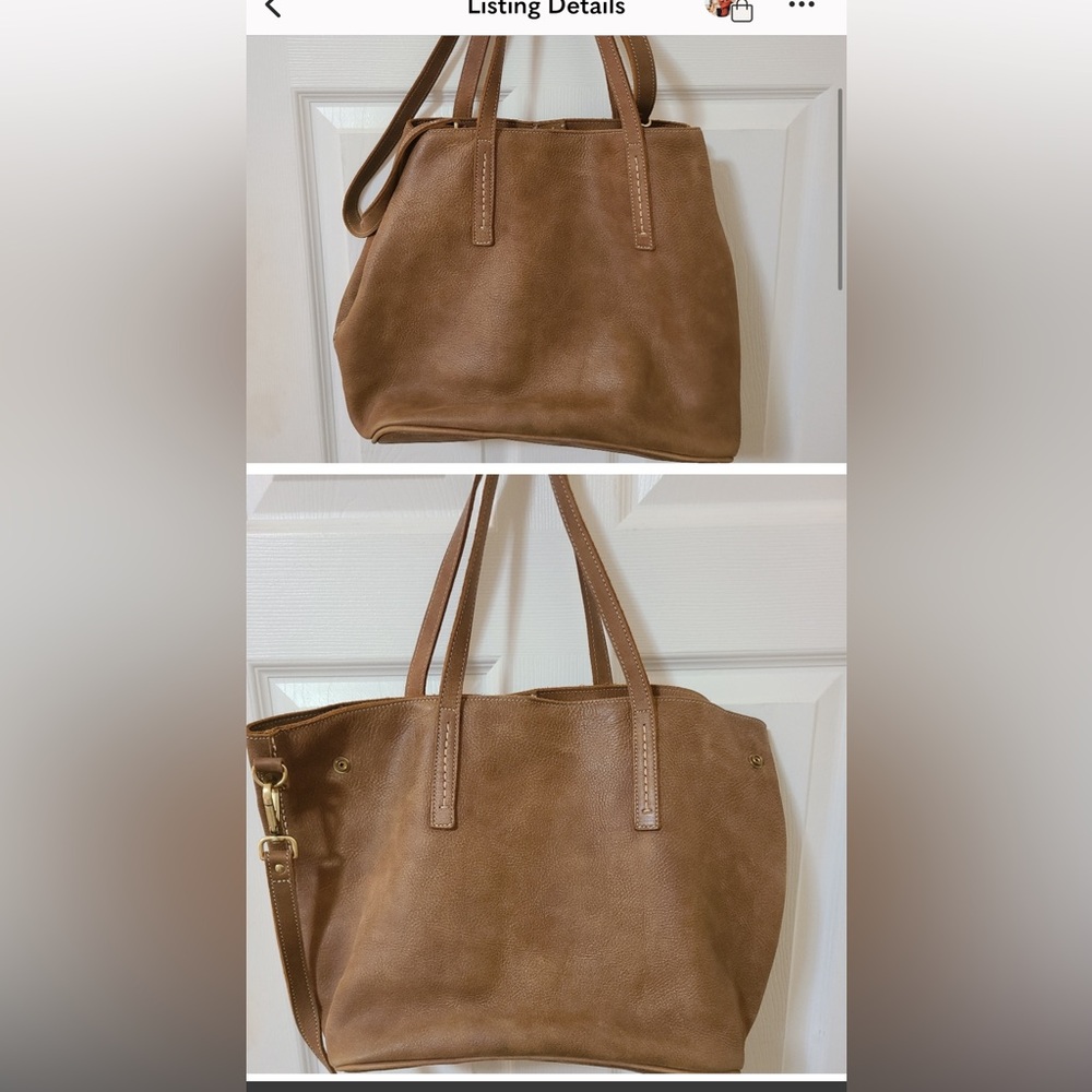 ISO - In Search of: Roots Amelia Tribe Leather Tote Bag